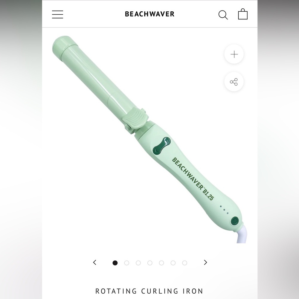 Beachwaver B1.25 Pastel Green